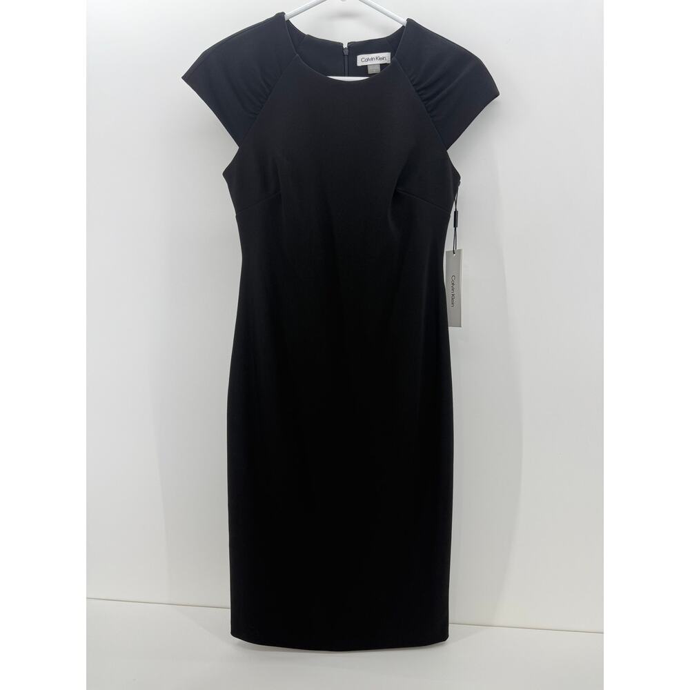 Calvin Klein Black Dress NWT size 2 - Picture 1 of 6